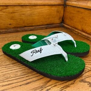 Reef Mulligan II Golf Turf Flip Flop Sandals NWT Men’s Size 9